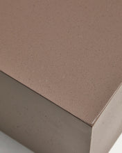 Load image into Gallery viewer, Rustella coffee table in brown concrete 80 x 60cm - image 8