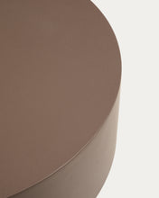 Load image into Gallery viewer, Garbet coffee table in brown concrete Ø 80cm - image 5
