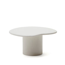 Load image into Gallery viewer, Macarella white cement coffee table, 83 x 77 cm