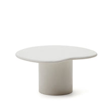 Load image into Gallery viewer, Macarella white cement coffee table, 83 x 77 cm - image 2