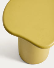 Load image into Gallery viewer, Macarella side table in mustard concrete 48 x 47cm - image 5