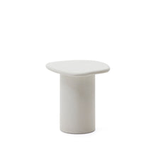 Load image into Gallery viewer, Macarella white cement side table, 48 x 47 cm - image 2