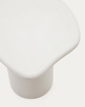Load image into Gallery viewer, Macarella white cement side table, 48 x 47 cm - image 5