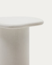 Load image into Gallery viewer, Macarella white cement side table, 48 x 47 cm - image 6