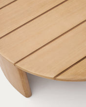 Load image into Gallery viewer, Xoriguer coffee table in solid eucalyptus wood Ø90 cm FSC 100% - image 5