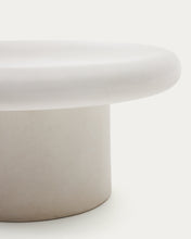 Load image into Gallery viewer, Addaia Round White Cement Coffee Table Ø90 cm - image 5