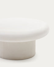 Load image into Gallery viewer, Addaia Round White Cement Coffee Table Ø66 cm - image 5