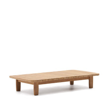 Load image into Gallery viewer, Tirant coffee table made from solid teak wood 140 x 70 cm FSC 100% - image 3