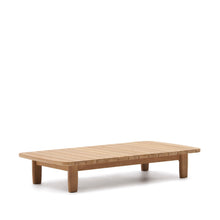 Load image into Gallery viewer, Tirant coffee table made from solid teak wood 140 x 70 cm FSC 100% - image 4