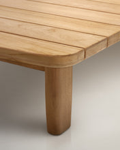 Load image into Gallery viewer, Tirant coffee table made from solid teak wood 140 x 70 cm FSC 100% - image 9
