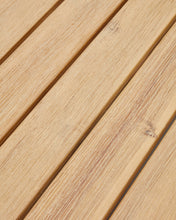 Load image into Gallery viewer, Dandara coffee table made of steel, black cord and solid acacia wood, Ø70 cm FSC 100% - image 7