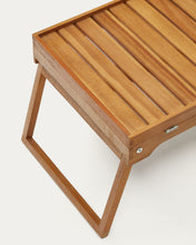 Load image into Gallery viewer, Mani folding tray made from solid acacia wood FSC 100% - image 12