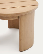 Load image into Gallery viewer, Xoriguer side table in solid eucalyptus wood Ø60 cm FSC 100% - image 6