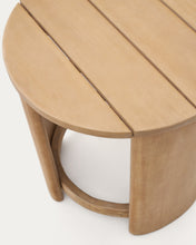 Load image into Gallery viewer, Xoriguer side table made in solid eucalyptus wood Ø56 cm FSC 100% - image 5