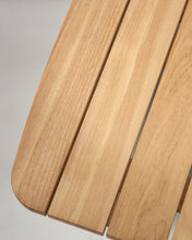 Load image into Gallery viewer, Tirant side table made from solid teak wood 70 x 70 cm FSC 100% - image 8