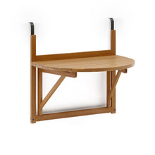 Load image into Gallery viewer, Amarilis folding balcony table made from solid acacia wood, 50 x 70 cm FSC 100% - image 2