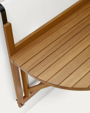 Load image into Gallery viewer, Amarilis folding balcony table made from solid acacia wood, 50 x 70 cm FSC 100% - image 5
