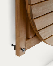 Load image into Gallery viewer, Amarilis folding balcony table made from solid acacia wood, 50 x 70 cm FSC 100% - image 8