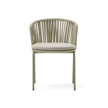 Load image into Gallery viewer, Saconca outdoor chair made with cord and green galvanised steel - image 7