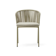 Load image into Gallery viewer, Saconca outdoor chair made with cord and green galvanised steel - image 8