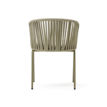 Load image into Gallery viewer, Saconca outdoor chair made with cord and green galvanised steel - image 9