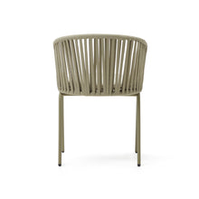 Load image into Gallery viewer, Saconca outdoor chair made with cord and green galvanised steel - image 10