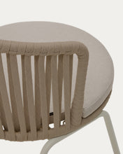 Load image into Gallery viewer, Saconca outdoor chair with cord and beige galvanised steel - image 8