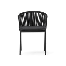 Load image into Gallery viewer, Saconca outdoor chair with cord and black galvanised steel - image 7
