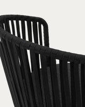 Load image into Gallery viewer, Saconca outdoor chair with cord and black galvanised steel - image 15