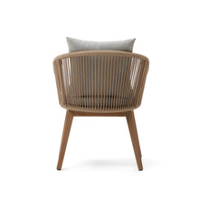 Load image into Gallery viewer, Portalo chair in beige cord with solid acacia wood legs - image 10
