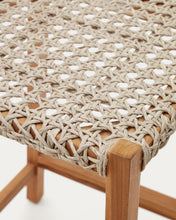 Load image into Gallery viewer, Giverola solid teak wood stool, 67,5 cm - image 11