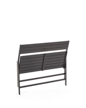 Load image into Gallery viewer, Folding outdoor Bench torreta made of aluminum with dark grey finish - image 8