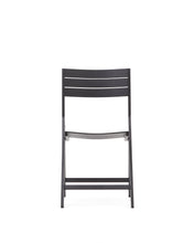Load image into Gallery viewer, Torreta folding outdoor chair made of aluminum with dark grey finish - image 8