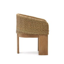 Load image into Gallery viewer, Xoriguer chair in synthetic rattan and solid eucalyptus wood FSC 100% - image 4