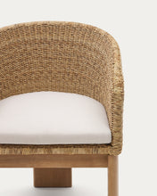 Load image into Gallery viewer, Xoriguer chair in synthetic rattan and solid eucalyptus wood FSC 100% - image 12