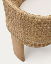 Load image into Gallery viewer, Xoriguer chair in synthetic rattan and solid eucalyptus wood FSC 100% - image 14