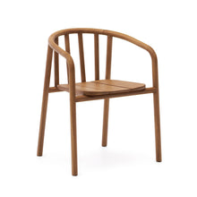 Load image into Gallery viewer, Turqueta stackable outdoor chair in FSC 100% solid teak wood