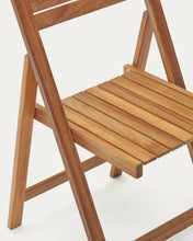Load image into Gallery viewer, Sadirar folding outdoor chair made from solid acacia wood FSC 100% - image 15