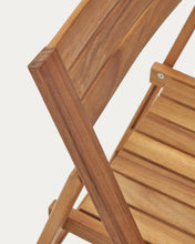 Load image into Gallery viewer, Sadirar folding outdoor chair made from solid acacia wood FSC 100% - image 16