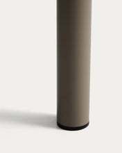 Load image into Gallery viewer, Joncols outdoor table in aluminium with taupe painted finish 180 x 90cm - image 7