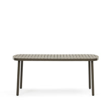 Load image into Gallery viewer, Joncols outdoor aluminium table with a powder coated green finish, 180 x 90 cm - image 2