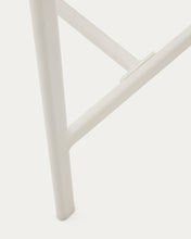 Load image into Gallery viewer, Culip outdoor stool made of rope cord and white aluminium, 65 cm - image 13