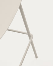 Load image into Gallery viewer, Altea beige stool with beige-finished steel legs 75 cm - image 11