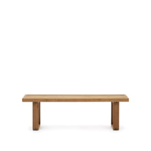 Load image into Gallery viewer, Canadell 100% outdoor solid recycled teak bench, 170 cm