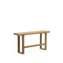 Load image into Gallery viewer, Canadell 100% outdoor solid recycled teak tall bench, 130 cm - image 3
