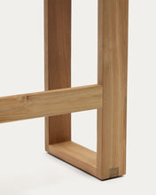 Load image into Gallery viewer, Canadell 100% outdoor solid recycled teak tall bench, 130 cm - image 7