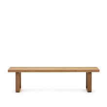 Load image into Gallery viewer, Canadell 100% outdoor solid recycled teak bench, 210 cm
