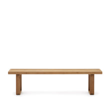 Load image into Gallery viewer, Canadell 100% outdoor solid recycled teak bench, 210 cm - image 2