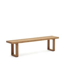 Load image into Gallery viewer, Canadell 100% outdoor solid recycled teak bench, 210 cm - image 4
