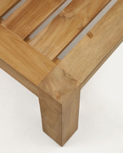 Load image into Gallery viewer, Forcanera solid teak sun lounger - image 15